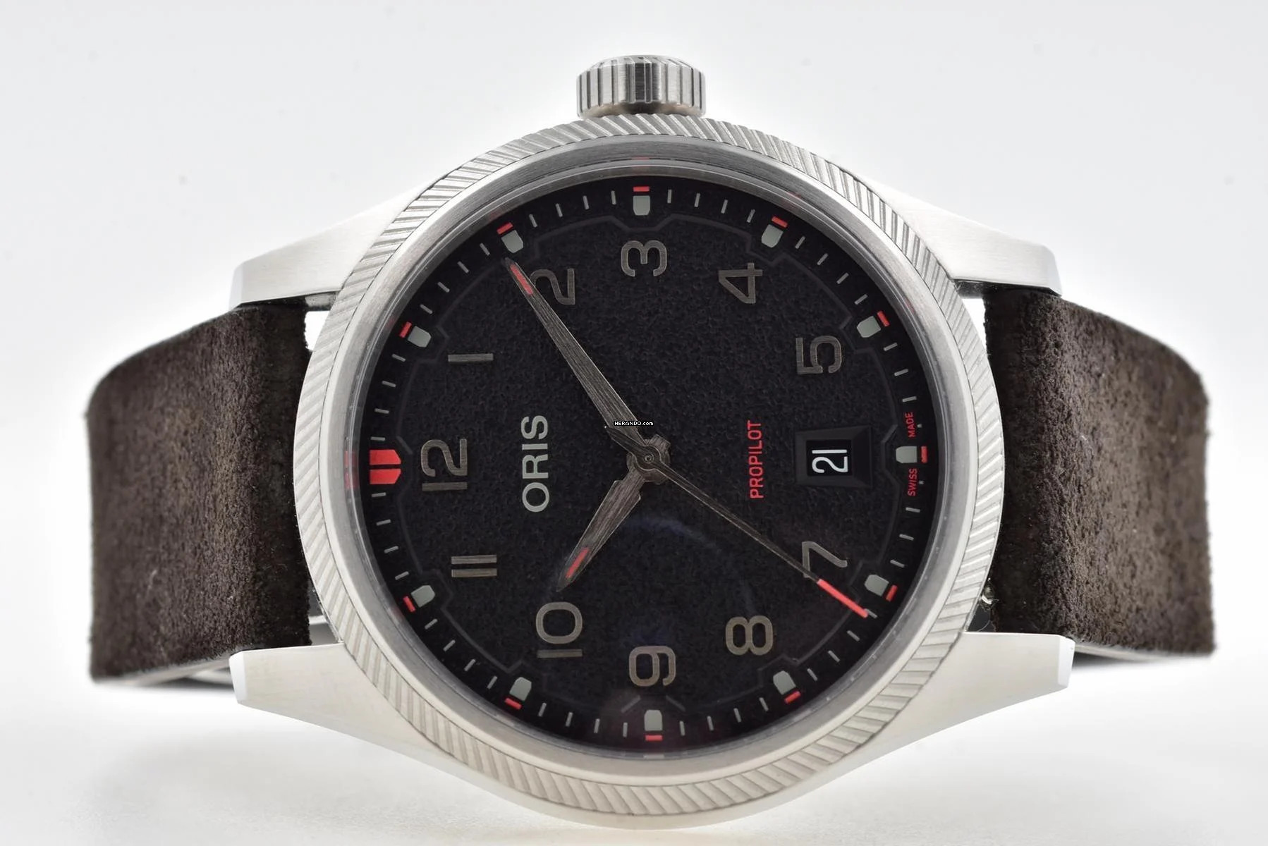 Oris Big Crown ProPilot Date 01 733 7805 4164-07 6 20 14LC
