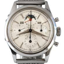 Thumbnail von Universal Genève Tri-Compax Chronograph 22297-3 Tri-Compax full calendar Moonphase 1958's TOP Condition