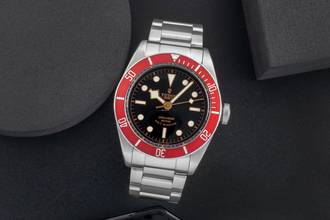 Thumbnail von Tudor Black Bay Heritage Black Bay Smiley Dial Automatik Herrenuhr Ref. 79220R