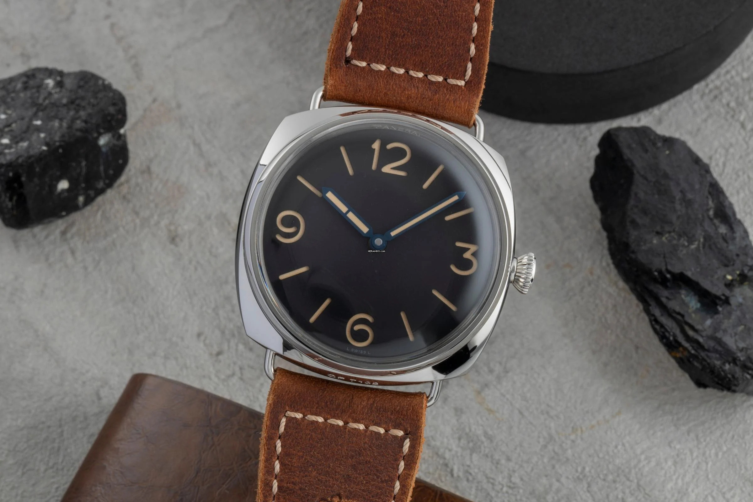 Panerai Radiomir 3 Days Anonymous Handaufzug Ref. PAM00721 Box & Papiere 2018