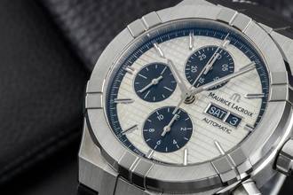 Thumbnail von Maurice Lacroix AIKON Chronograph Stahl Automatik Ref. AI6038-SS001-130 B&P 2021