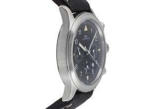 Thumbnail von IWC Fliegeruhr Chronograph Pilot Chronograph Edelstahl Quarz Herrenuhr Edelstahl Ref. IW374101