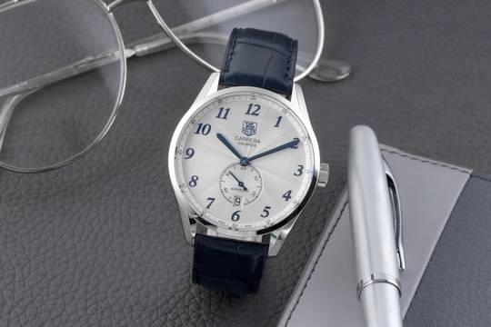  TAG Heuer Carrera Calibre 6 Automatik Stahl Herrenuhr Ref. WAS2111 