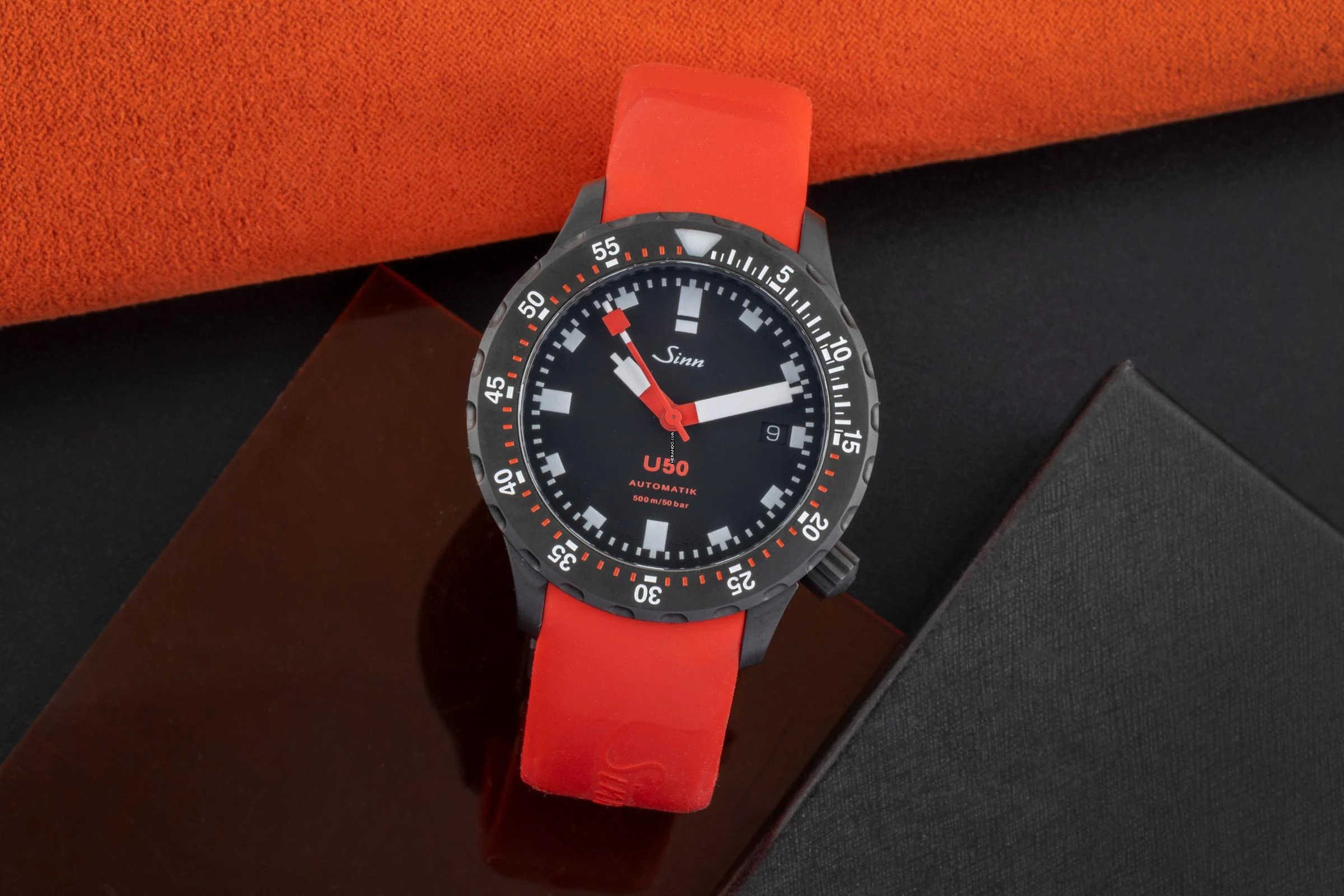 Sinn U50 Taucheruhr U50 Herrenuhr Automatik Ref. 1050.0202 Box & Papiere 2023