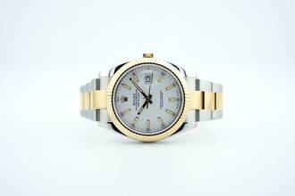 Thumbnail von Rolex Datejust 41 Oyster Bracelet Bicolor White Dial CPO 126333 2020