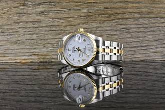 Thumbnail von Tudor Prince Oysterdate 72033 unpoliert Stahl / Gold Automatik