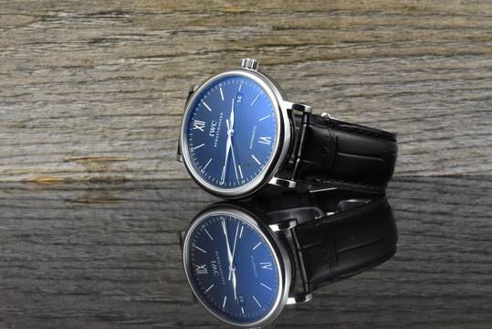  IWC Portofino Automatic 40 Black Dial - Box & Papiere 2018 