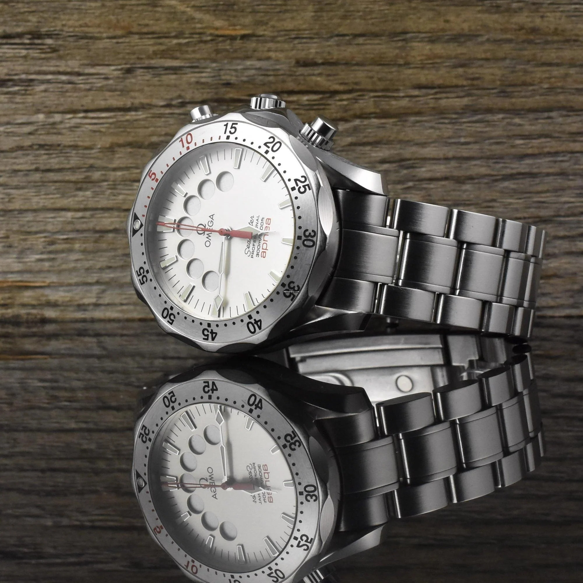 Omega Seamaster Apnea 300M Apnea Jacques Mayol 2595.30 Automatik - Vintage 2004