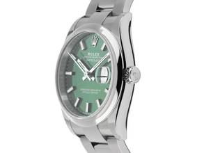 Thumbnail von Rolex Datejust 36 Ref.126200 2023 Full Set wie Neu Datejust Green Dial