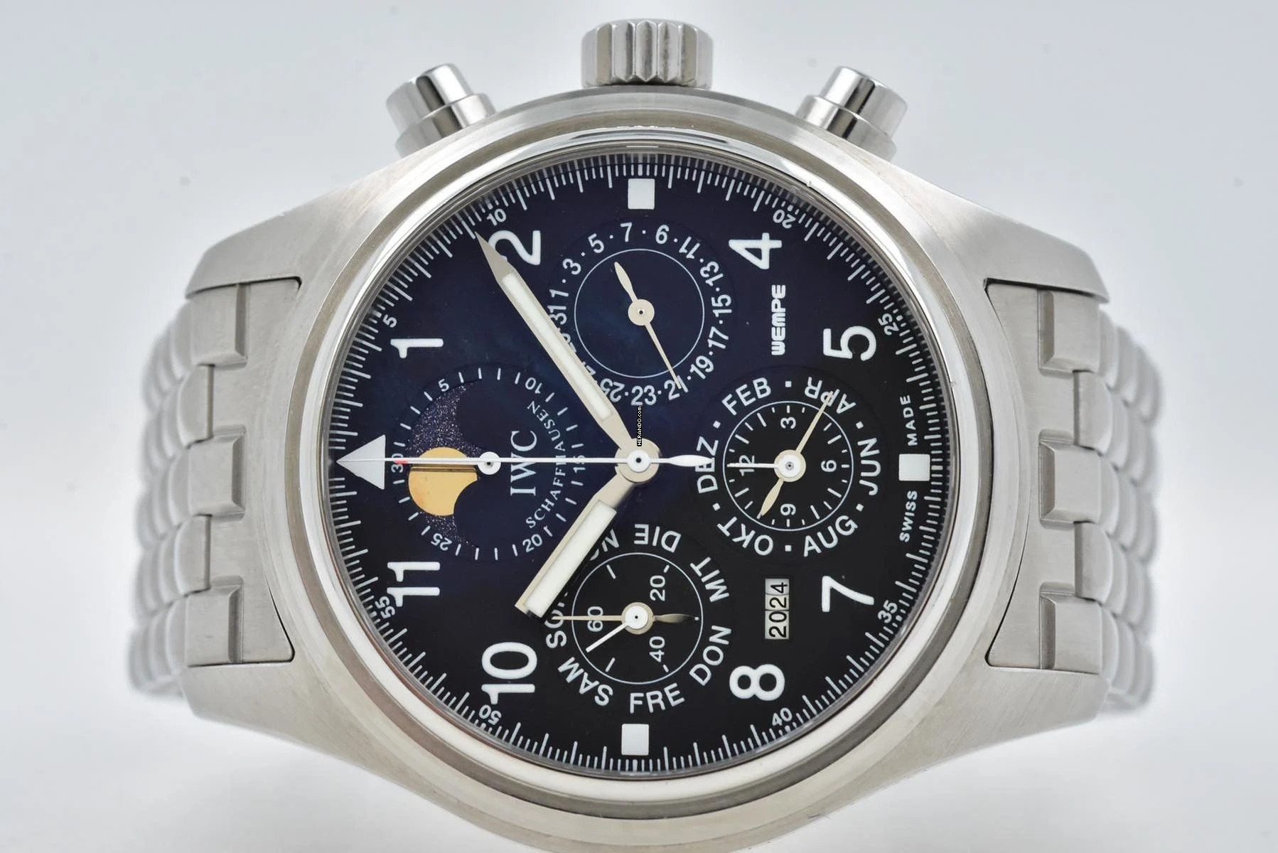IWC Fliegeruhr Chronograph Fliegerchronograph Perpetual Calendar Ewiger Kalender Pilot IW375701 Wempe Limited