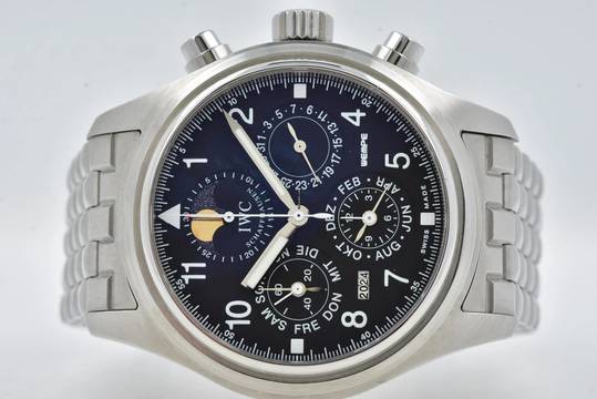  IWC Fliegeruhr Chronograph Fliegerchronograph Perpetual Calendar Ewiger Kalender Pilot IW375701 Wempe Limited 