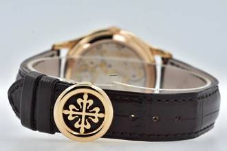 Thumbnail von Patek Philippe Perpetual Calendar 18k pink gold Roségold LC100 5140R-001