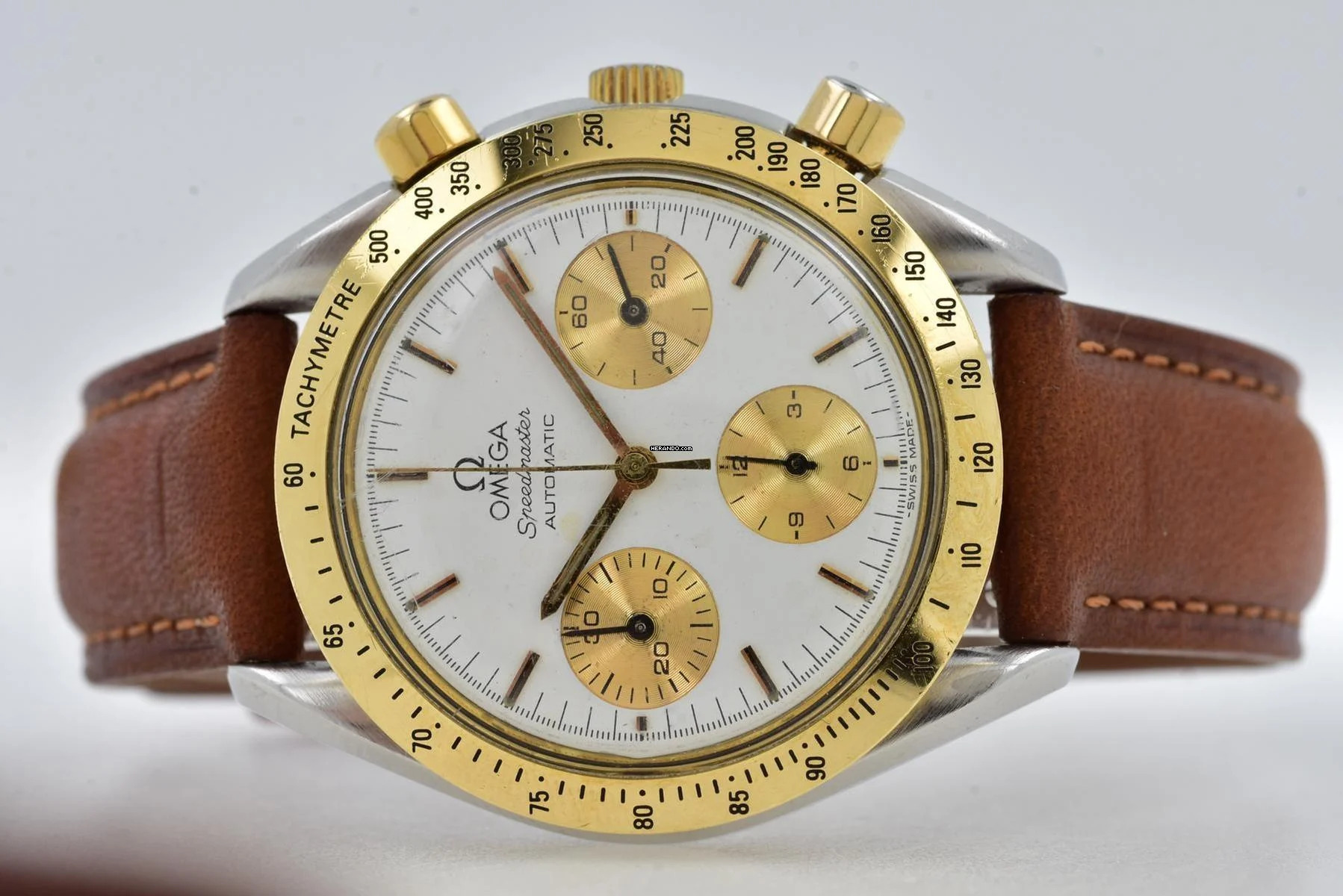 Omega Speedmaster Reduced Chronograph Reduced Steel / 18k gold 175.0033