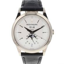 Thumbnail von Patek Philippe Annual Calendar White Gold Silver Dial