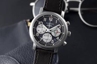 Thumbnail von Chopard Mille Miglia Chronograph Automatik Titan Herrenuhr Ref. 8407