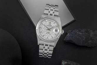 Thumbnail von Tudor Prince Date Day Automatik Edelstahl / Weissgold Ref. 76214 Papiere 2009