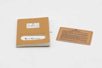 Thumbnail von Ebel Sport Classic Sport Stahl Quarz Herrenuhr Ref. E9187141 Papiere 1999 Klassiker