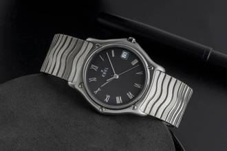 Thumbnail von Ebel Sport Classic Sport Stahl Quarz Herrenuhr Ref. E9187141 Papiere 1999 Klassiker