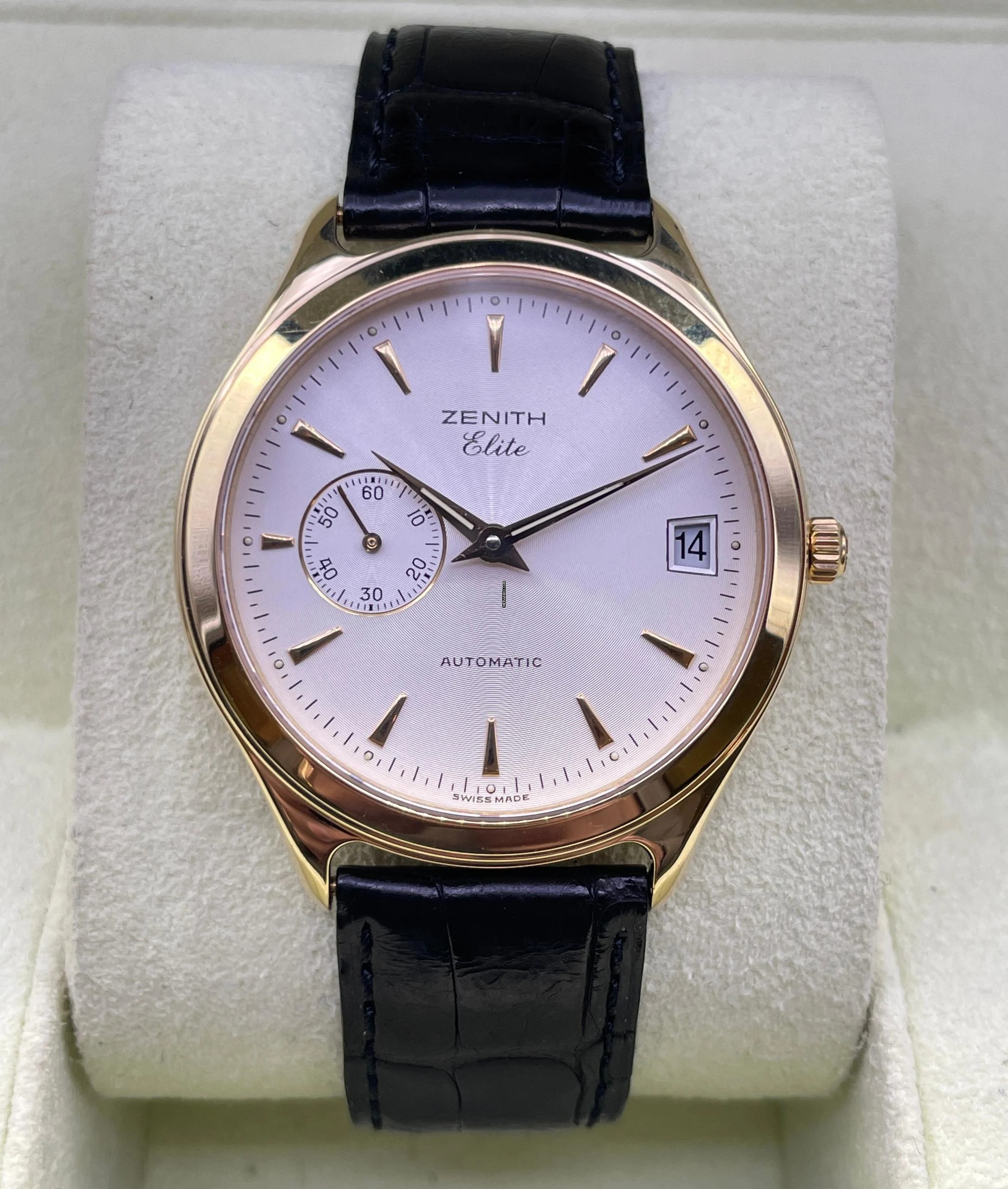 Zenith Elite Gold 18Kt. 750 Watch only Top Condition