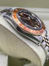 Thumbnail von Rolex GMT-Master ROOTBEER/TIGEREYE (VINTAGE) BROWN NIPPE DIAL Steel/Gold JUBILEE