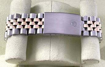 Thumbnail von Rolex GMT-Master ROOTBEER/TIGEREYE (VINTAGE) BROWN NIPPE DIAL Steel/Gold JUBILEE