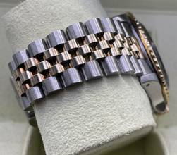 Thumbnail von Rolex GMT-Master ROOTBEER/TIGEREYE (VINTAGE) BROWN NIPPE DIAL Steel/Gold JUBILEE