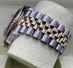 Thumbnail von Rolex GMT-Master ROOTBEER/TIGEREYE (VINTAGE) BROWN NIPPE DIAL Steel/Gold JUBILEE