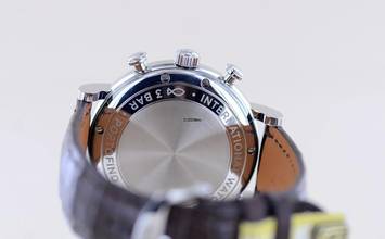 Thumbnail von IWC Portofino Chronograph Golden Hands silver Dial Dresswatch 42mm B+P Top