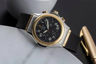 Thumbnail von Hublot Elegant MDM Chronograph Stahl / Gold Automatik Herrenuhr Ref. 1810.2