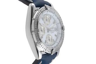 Thumbnail von Breitling Chronomat White Dial Automatik Herrenuhr Ref. A13352 Klassiker