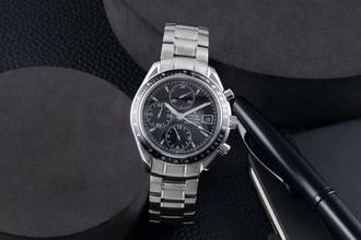 Thumbnail von Omega Speedmaster Date Chronograph Stahl Automatik Ref. 3210.50.00 B&P 2011