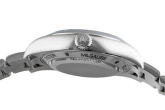 Thumbnail von Rolex Milgauss White Dial Oyster Edelstahl Automatik Ref. 116400 Papiere 2010