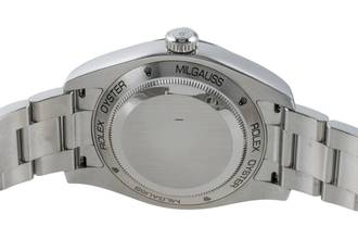 Thumbnail von Rolex Milgauss White Dial Oyster Edelstahl Automatik Ref. 116400 Papiere 2010