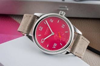 Thumbnail von NOMOS Club Campus Deep Pink Stahl Handaufzug Damenuhr Ref. 711 B&P 2024