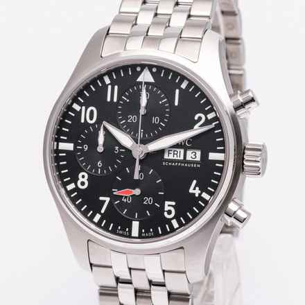  IWC Fliegeruhr Chronograph Pilot Chronograph 41 Black – IW388113 – NEW & Unworn – 12/2025 Full Set 