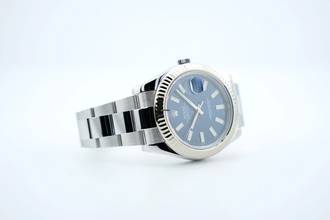 Thumbnail von Rolex Datejust II Blue Dial - With Box And Papers - 116334 2016