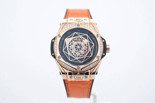  Hublot Big Bang Sang Bleu Rose Gold With Diamonds - Limited 100 Pc. With Box And Papers - 465.OS.1118.VR.1204.MXM17 2019 