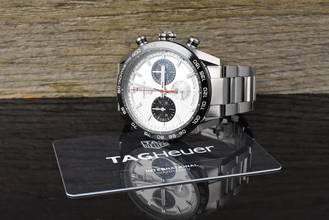 Thumbnail von TAG Heuer Carrera Heuer-02T Calibre 02 44MM 160th Anniversary Limited Edition / Black Caramic - Full Set