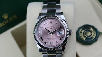 Thumbnail von Rolex Datejust 36 Pink 6&9 - New - Fullset - 12/2025