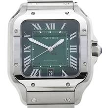 Thumbnail von Cartier Santos de Cartier Green Dial Ref.WSSA0062