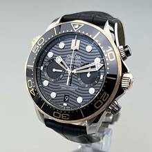 Thumbnail von Omega Seamaster Diver 300 M Professional Diver am Original Omega Lederarmband mit Faltschließe neuwertig Full Set zzgl. Omega Kautschukarmband mit Dornschließe neu