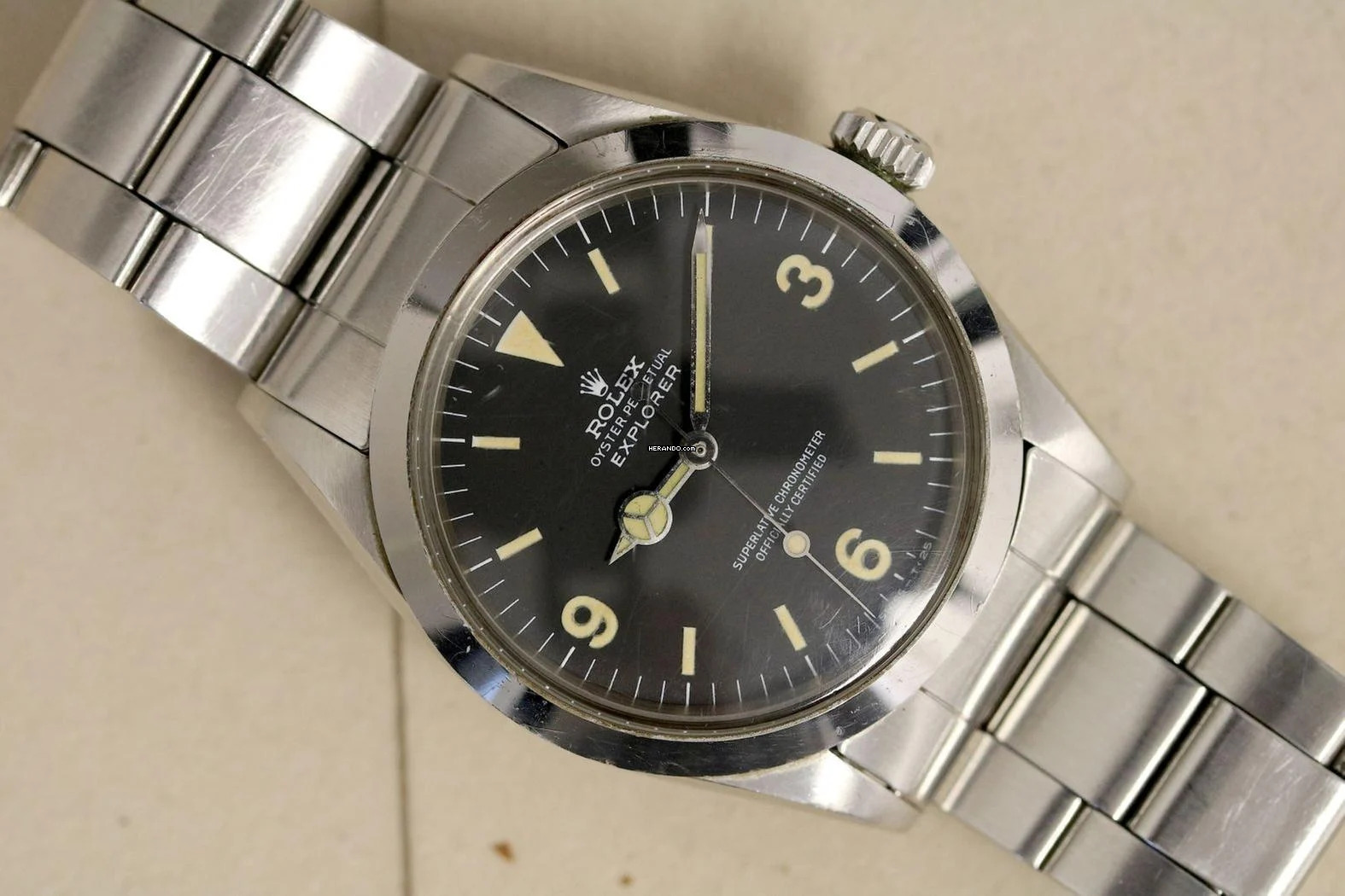 Rolex Explorer 1016 Wonderful Patina!