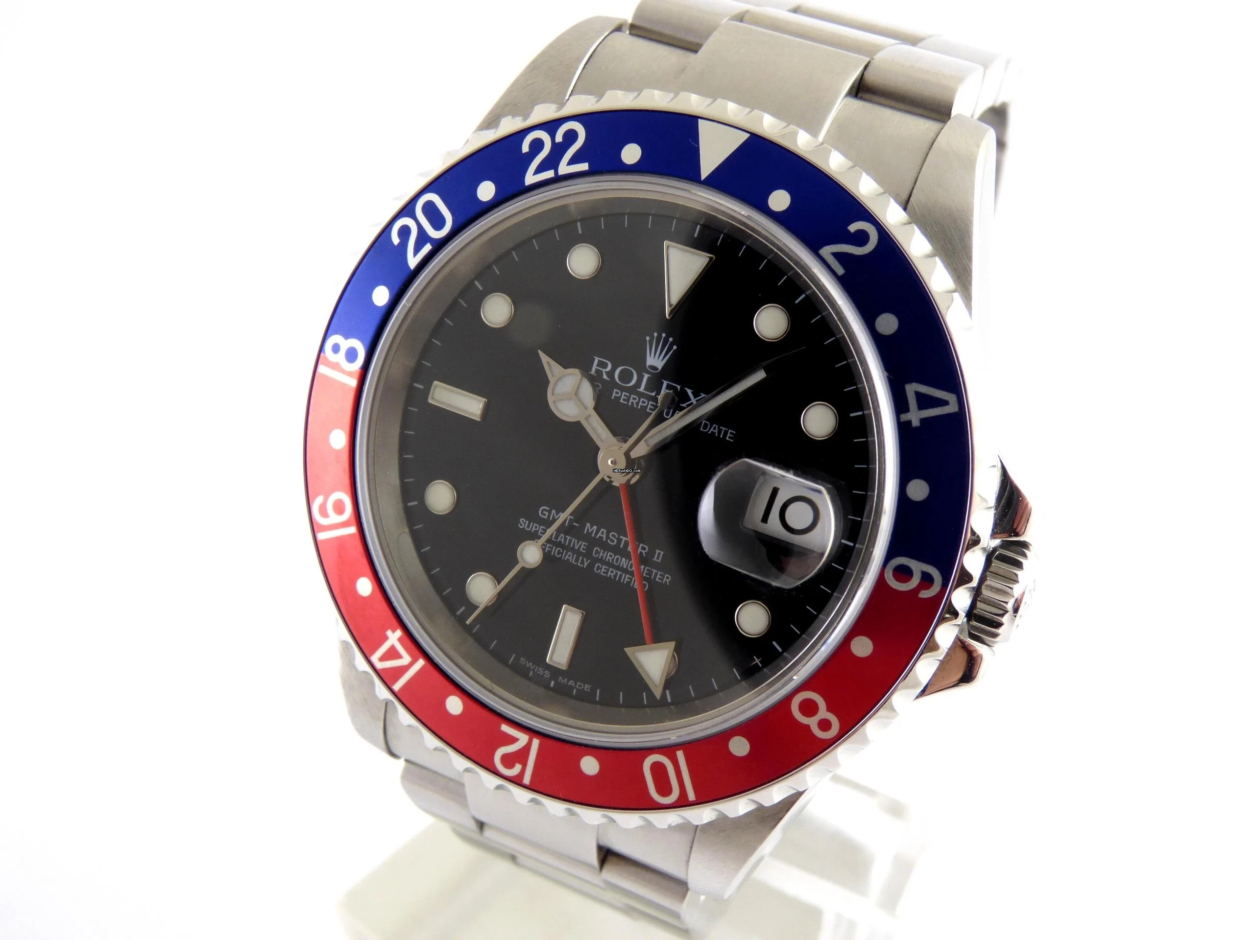 Rolex GMT-Master II Z-Series Rectangular Dial / LC=100