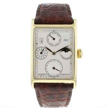  IWC Novecento Perpetual Calendar Yellow Gold 