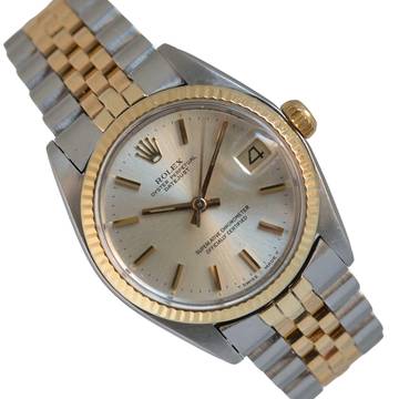  Rolex Datejust 31 6827 Ladies 31MM Silver dial Full Set 