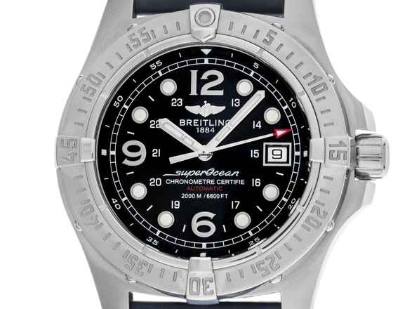  Breitling Superocean Steelfish Ref.A17390/3014 2008 Full Set wie Neu Vintage Superocean Steelfish 