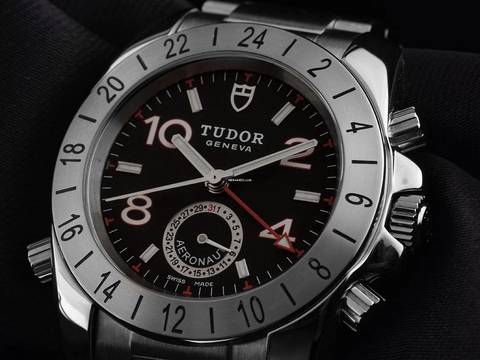  Tudor Sport Aeronaut GMT Ref.20200 2008 Full Set wie Neu Vintage Aeronaut GMT 