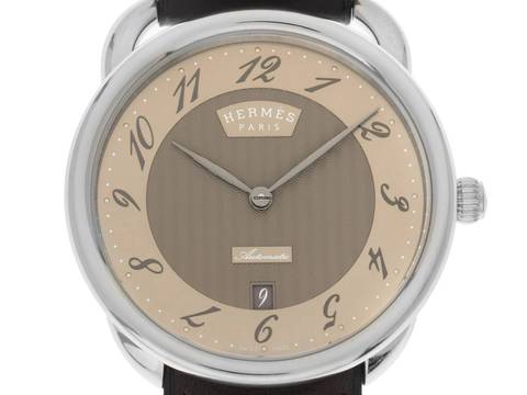  Hermès Arceau Ref.AR8.61AQ 2019 Full Set wie Neu Vintage Arceau 