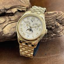 Thumbnail von Patek Philippe Annual Calendar Jahreskalender Gelbgold - FULLSET 2002 deutsch - Ref. 5036/1J-010 German FullSet