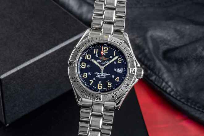  Breitling Superocean 1000M Edelstahl Automatik Herrenuhr Ref. A17040 